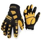 Luvas de trabalho JUMPHIGH Heavy Duty TPR Protector para homens (M)
