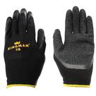 Luvas de trabalho Kingman com revestimento de espuma de látex e aderência, tamanho XL, 4 pares Luvas de trabalho Kingman com revestimento de espuma de látex e aderência, tamanho XL, 4 pares