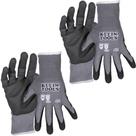 Luvas de trabalho Klein Tools 60587, resistentes a cortes, pequenas, 2 pares