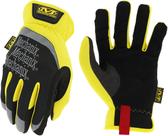 Luvas de trabalho Mechanix Wear FastFit com tela sensível ao toque amarela S