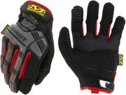 Luvas de trabalho Mechanix Wear M-Pact resistentes a impactos vermelhas/pretas