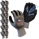 Luvas de trabalho Quest Cut Resistant, pacote grande de 12 pares