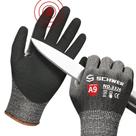 Luvas de trabalho resistentes a cortes Schwer ProGuard PR3326 Black (L)