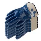 Luvas de trabalho Supsebo 12 pares com revestimento de nitrila resistentes a óleo Luvas de trabalho Supsebo 12 pares com revestimento de nitrila resistentes a óleo