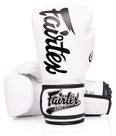 Luvas de Treino Fairtex Glory Premium - Couro Branco 340g