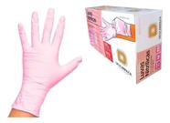 Luvas Descarpack Nitrílicas Rosa G Antiderrapantes X100