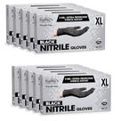 Luvas Descartáveis de Nitrilo ForPro, Resistentes a Produtos Químicos, Sem Pó, Sem Látex, Não Estéreis, Seguras para Alimentos, 4 Mil, Pretas, Extra Grandes, Pacote com 1000 Luvas Descartáveis de Nitrilo ForPro, Resistentes a Produtos Químicos, Sem Pó, Sem Látex, Não Estéreis, Seguras para Alimentos, 4 Mil, Pretas, Extra Grandes, Pacote com 1000