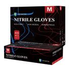 Luvas descartáveis PROMEDIX P Nitrile 4mil 400 Count Luvas descartáveis PROMEDIX P Nitrile 4mil 400 Count