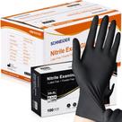 Luvas descartáveis Schneider Nitrile Exam 1000-ct Box Black