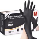 Luvas descartáveis Schneider Nitrile Exam Black XL 100ct