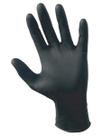 Luvas descartáveis sem pó de nitrilo preto SAS Raven LRG