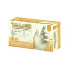 Luvas Descartáveis Talge Látex Cor Natural Tamanho P com Pó X 100 Unidades