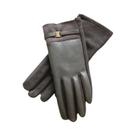 Luvas Femininas De Couro Camurça Para Inverno Com Tela Sensível Ao Toque, Estilo Coreano, Quentes,