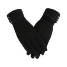 Luvas Femininas De Inverno Com Tela Sensível Ao Toque, Fofas E Peludas, Quentes, De Dedo Inteiro,