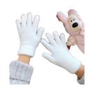 Luvas Femininas De Inverno Em Veludo De Mink Com Cinco Dedos, Quentes E Resistentes Ao Frio Para