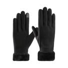 Luvas Femininas Quentes E À Prova De Vento Para O Inverno Com Tela Sensível Ao Toque, Resistentes Ao
