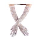 Luvas Femininas Sensuais De Renda Vazada Respiráveis Para Ciclismo De Verão Transparentes Lolita