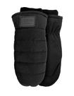 Luvas femininas Watson Puffer Mitt leves de inverno pretas S