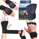 Luvas Fit Para Exercícios Treino Academia Exercício Funcional Calistenia Musculação Com Munhequeira MBFit