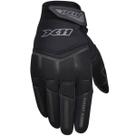 Luvas FIT X tecido preto X11 para motociclistas masculino Luvas FIT X tecido preto X11 para motociclistas masculino