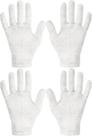 Luvas hidratantes Eurow Dry Hand Healing, 2 pares de algodão Luvas hidratantes Eurow Dry Hand Healing, 2 pares de algodão
