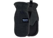 Luvas Kid Mitt Gloves Watson Gloves Baby Fleece com tela sensível ao toque preta