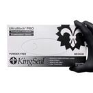 Luvas KingSeal UltraBlack-PRO Nitrile Medical Grade X-LARGE