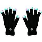 Luvas LED XISFORX 7 cores Light Show Rave Finger Lighting