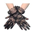 Luvas Longas De Renda Pretas, Brancas, Vermelhas E Cinzas, Sensuais, De Cetim, Estilo Ópera,