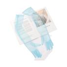 Luvas Longas De Tule Transparente Pretas E Brancas, Respiráveis, De Malha Elástica, Para Noivas,