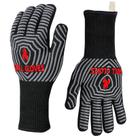 Luvas para churrasco QUWIN, silicone de 800 C extremamente resistente ao calor