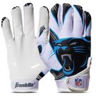Luvas para receptores de futebol Franklin Sports Carolina Panthers