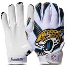 Luvas para receptores de futebol Franklin Sports Jacksonville Jaguars
