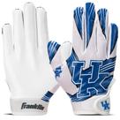 Luvas para receptores de futebol Franklin Sports Kentucky Wildcats Luvas para receptores de futebol Franklin Sports Kentucky Wildcats
