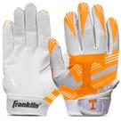 Luvas para receptores de futebol Franklin Sports Tennessee Kids