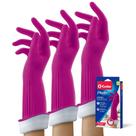Luvas PLAYTEX Living Drip-Catch Cuff Medium, 1 par (pacote com 3)