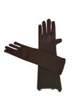 Luvas pretas compridas 30cm fantasia Luvas pretas compridas 30cm fantasia