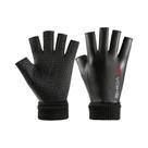 Luvas Quentes E Impermeáveis De Couro PU Com Dois Dedos Rebatíveis Para Ciclismo, Condução E Pesca