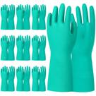 Luvas resistentes a produtos químicos Beieverluck Heavy Duty Nitrile Large