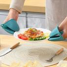 Luvas Térmicas Antibacterianas para Forno e Micro-Ondas - Azul Claro Luvas Térmicas Antibacterianas para Forno e Micro-Ondas - Azul Claro