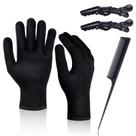Luvas térmicas IKOCO para modelagem de cabelo, modelador, ferro de ondulação, à prova de calor Luvas térmicas IKOCO para modelagem de cabelo, modelador, ferro de ondulação, à prova de calor