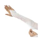 Luvas Transparentes Sem Dedos De 49CM Para Mulheres, Estilo Retrô, Acessórios Para Vestidos De Festa