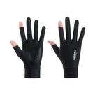 Luvas Unissex De Verão Em Seda Gelada Para Pesca E Ciclismo, Com Proteção Solar, Antiderrapantes,