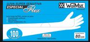 Luvas walmur sup.sensit.especialflex 80cm cx/100
