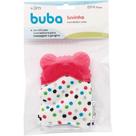 Luvinha Urso Para Bebê Mordedor De Silicone Rosa Buba 10719