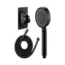 Luxuoso Conjunto De Chuveiro De Mão Pressurizado Com 3 Peças, 5 Modos, Controle Termostático