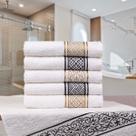 Luxure Premium Kit 5 Panos de Prato Atoalhados Sofisticado, 45x70cm, 100 Algodão, Super Felpudos Luxure Premium Kit 5 Panos de Prato Atoalhados Sofisticado, 45x70cm, 100 Algodão, Super Felpudos