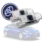 Luz Cortesia Porta Toyota Prius 2012 A 2018 Lâmpada iluminação Chão Led Hybrid High Hibrido 1.8 Eletrico Automatico dianteiras esquerdo direito