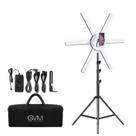 Luz de anel LED GVM Great Video Maker 600S 90W com tripé Luz de anel LED GVM Great Video Maker 600S 90W com tripé