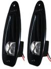 Luz de Bordo Proa Olho de Tubarão Led 12v Cor Preta